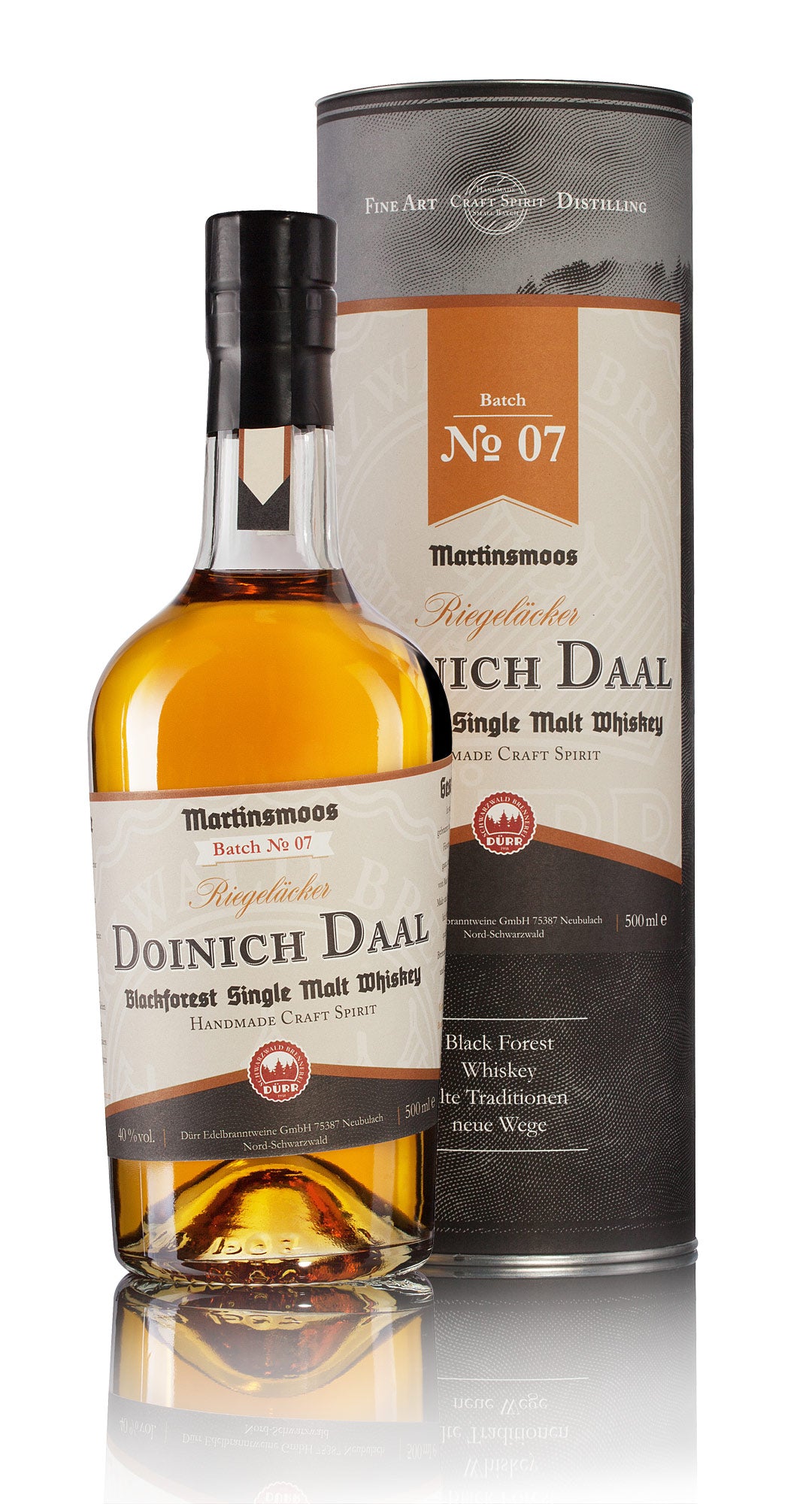 Doinich Daal - Riegelaecker - Batch 07 40%vol., 0,5l