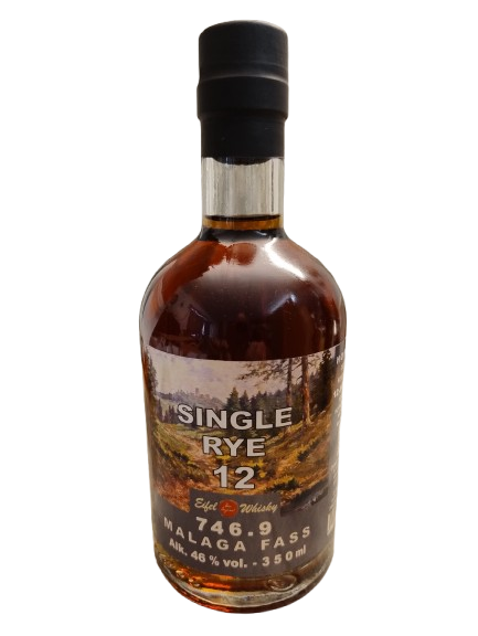 Eifel Whisky 746.9 Single Rye "Malaga Cask" (12 Jahre) 0,35l, 46%vol.