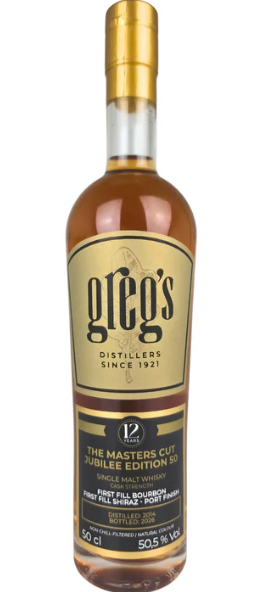 Greg's Distillers – The Masters Cut Jubilee Edition 50 50,5%vol. 0,5l