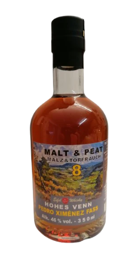 Eifel Whisky Malt & Peat Reserve "Hohes Venn" 46%vol., 0,35l 8 Jahre