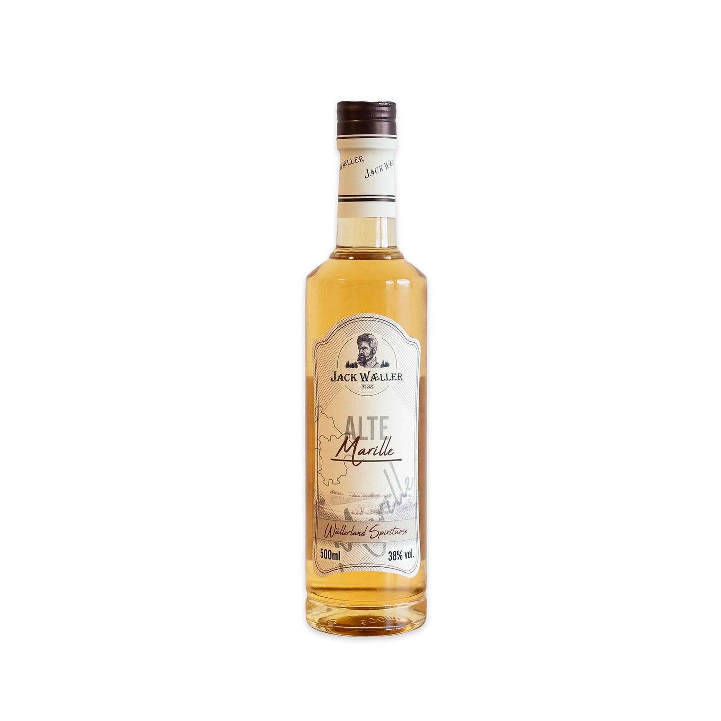 Jack Waeller Alte Marille 38%vol. 0,5l