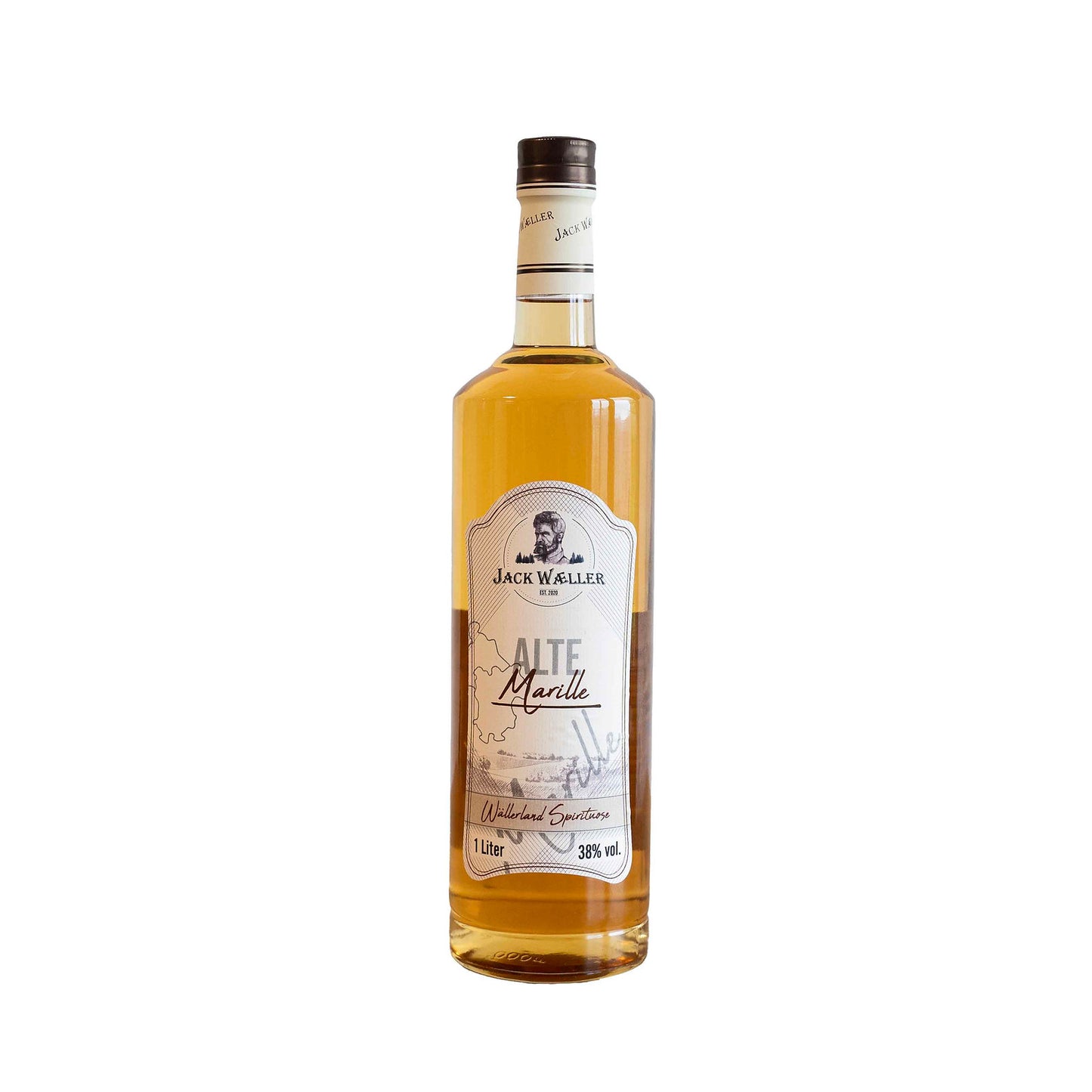 Jack Waeller Alte Marille 38%vol. 1,0l
