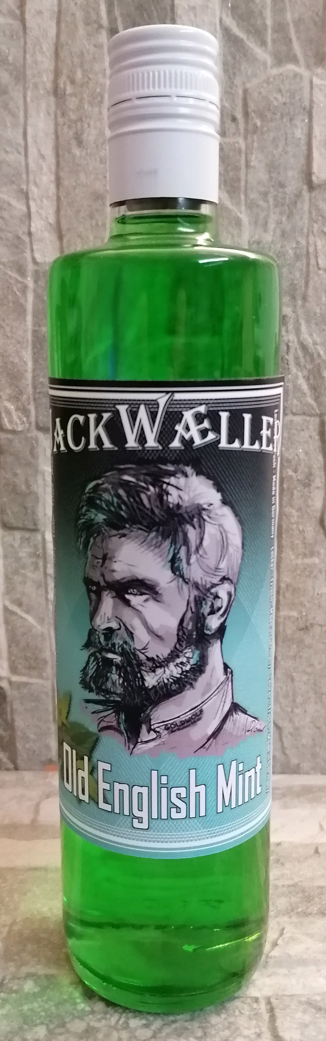 Jack Waeller Old English Mint Likör 20%vol., 0,7l