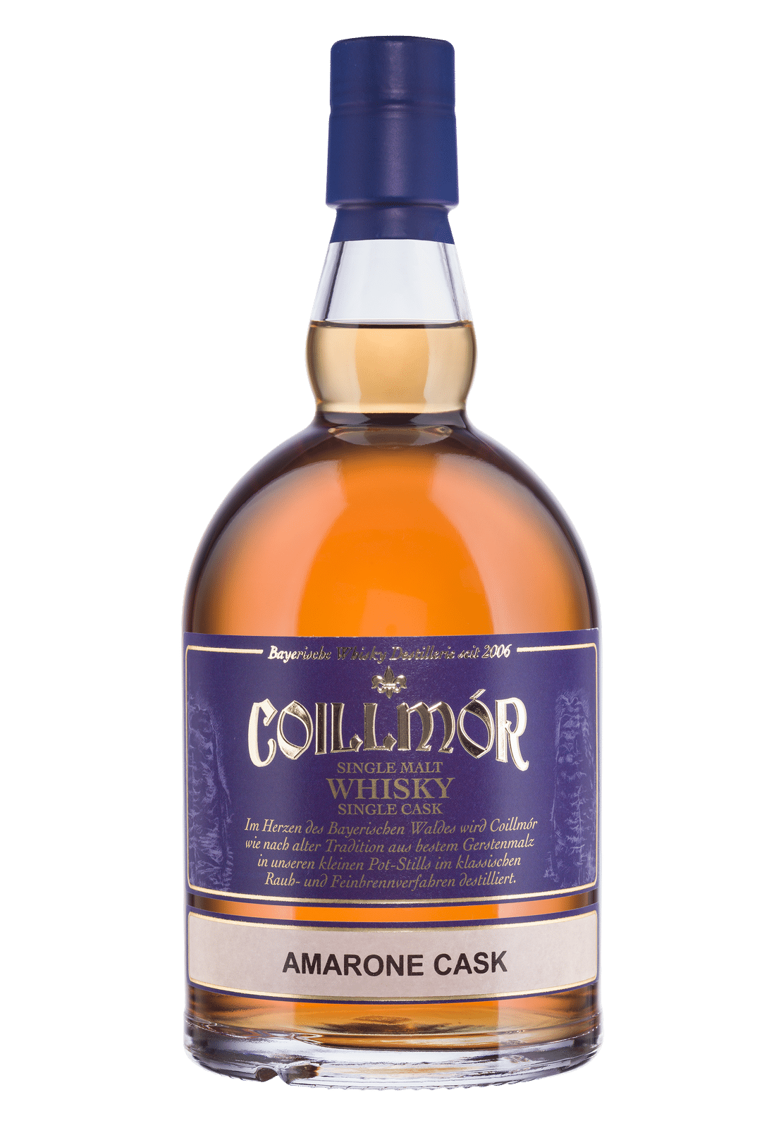 Coillmór Single Malt Whisky Amarone Cask 46%vol. 0,7l 9 Jahre