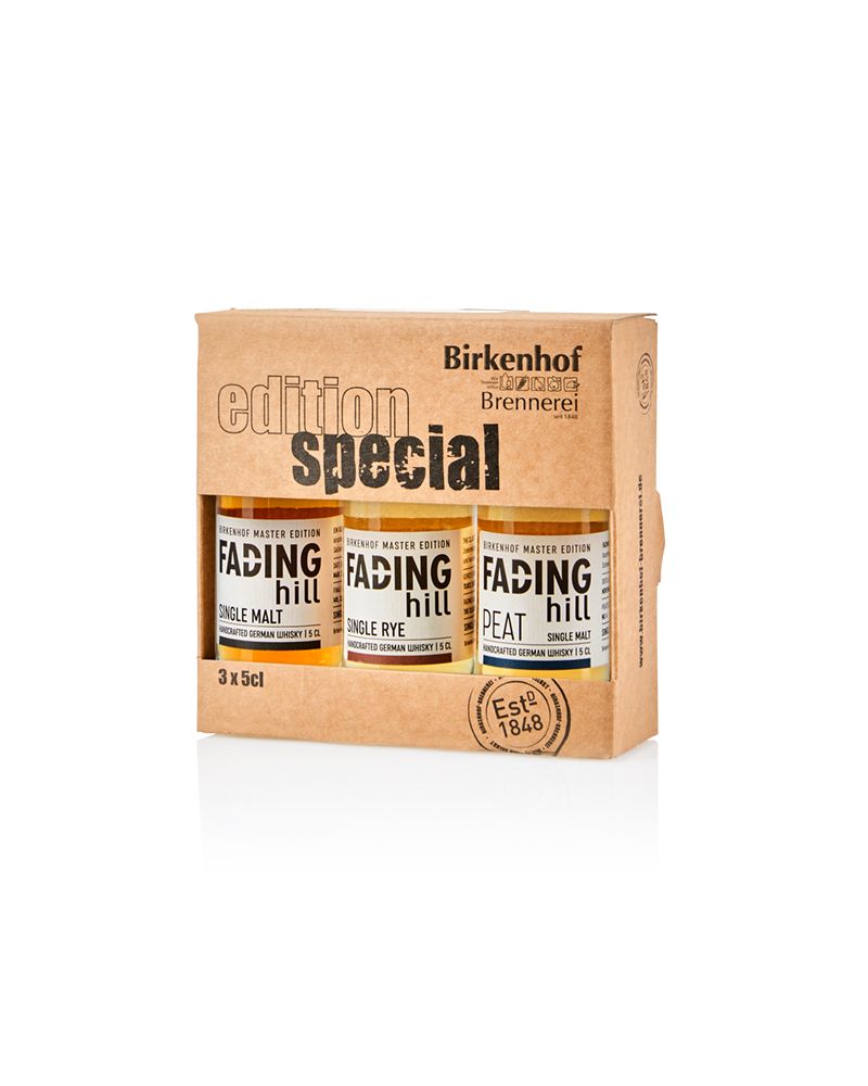Fading Hill Tasting-Set Edition "Whisky Special 01" 46%vol., 0,15l