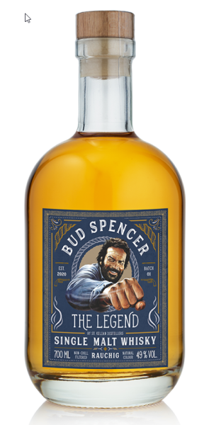 Bud Spencer -The Legend- Single Malt Whisky Rauchig 49%vol. 0,7l Batch 03