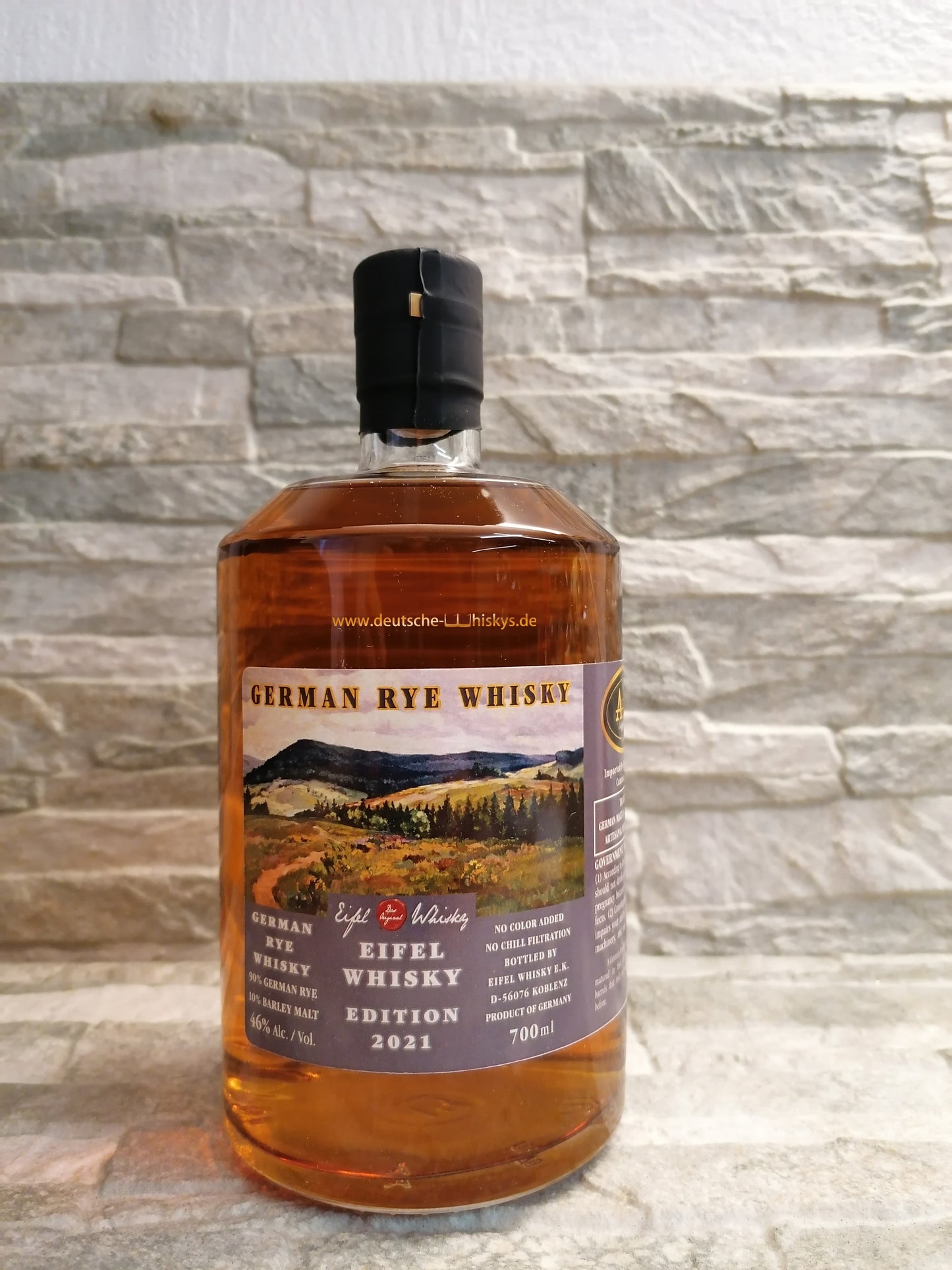 Eifel Whisky 2021 USA Edition - Rye Whisky 46%vol. 0,7l
