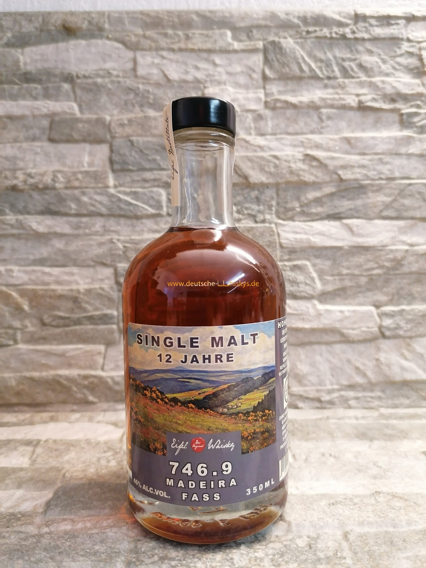 Eifel Whisky 746.9 Single Malt "Madeira Cask" (12 Jahre) 46%vol. 0,35l