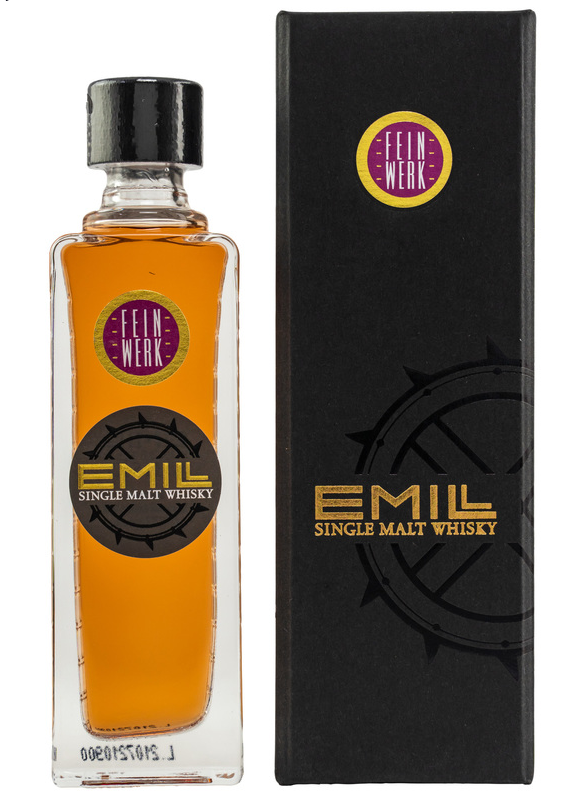 EMILL Feinwerk – Single Malt Whisky – Portwein-Finish 42%vol. 0,05l
