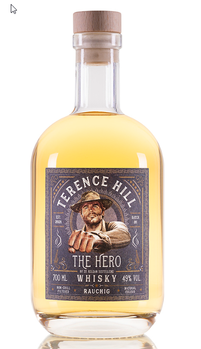 Terence Hill The Hero Whisky Peated 49%vol. 0,7l Batch 01