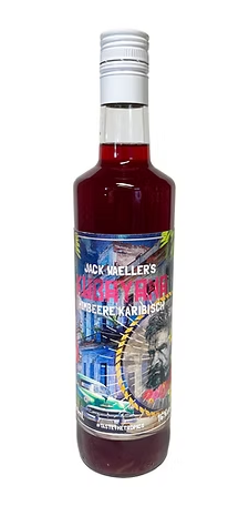 Jack Waeller Kubayana Himbeere Rum Likör (700ml 16% vol.)