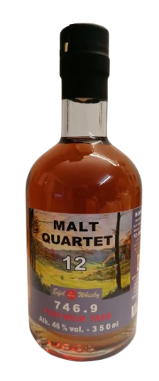 Eifel Whisky 746.9 Malt Quartet (12 Jahre) 46%vol. 0,35l