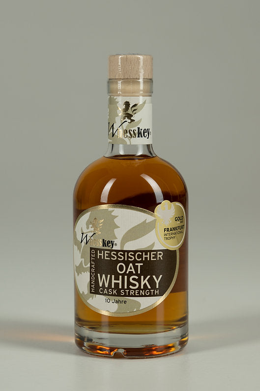 Whesskey® Hessischer Single Grain OAT Whisky 10 Jahre 63,8%vol. 0,35l