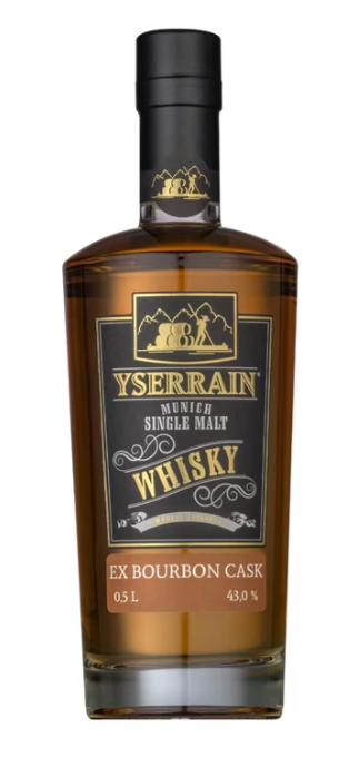 YSERRAIN® Munich Single Malt Whisky `Ex-Bourbon Cask` 43%vol. 0,5l