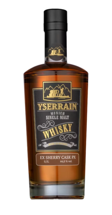 YSERRAIN® Munich Single Malt Whisky `Ex-Sherry Cask PX` 44%vol. 0,5l