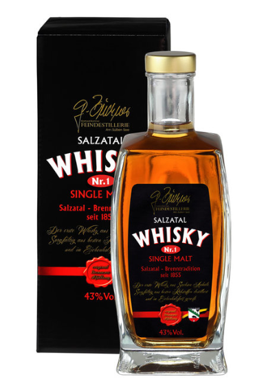 Salzatal Single Malt Whisky Nr. 1  8 Jahre 43%vol. 0,7l