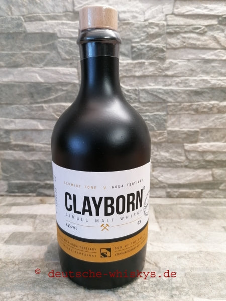 Clayborn Single Malt Whisky 46%vol., 4 Jahre, 0,5l