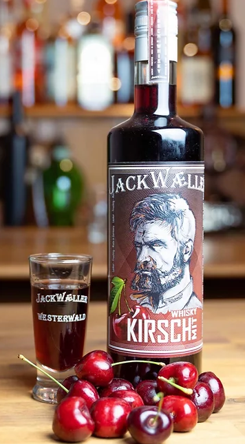 Jack Waeller Kirschlikör mit Whisky 20%vol. 0,7l