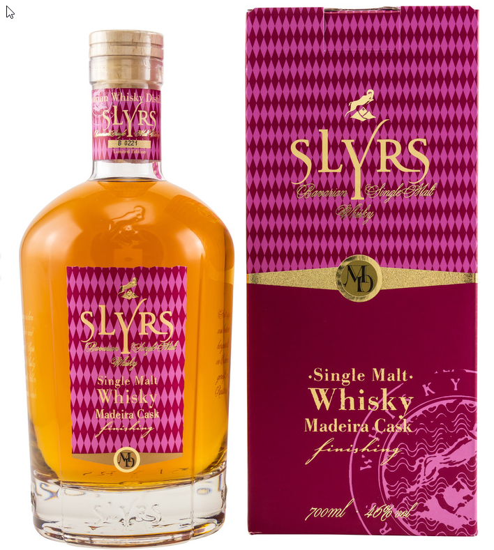 SLYRS Single Malt Whisky Madeira Cask Finish 46%vol. 0,7l