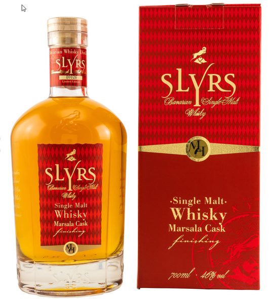SLYRS Single Malt Whisky Marsala Cask Finish 46% vol. 0,7l