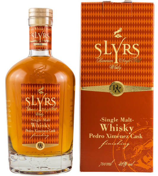 SLYRS Single Malt Whisky Pedro Ximénez Cask Finish 46% vol. 0,7l
