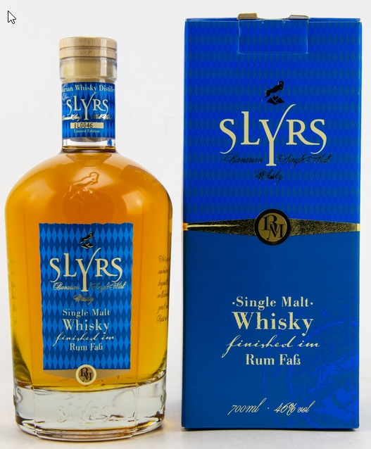 SLYRS Single Malt Whisky Rum Cask Finish 46% vol. 0,7l