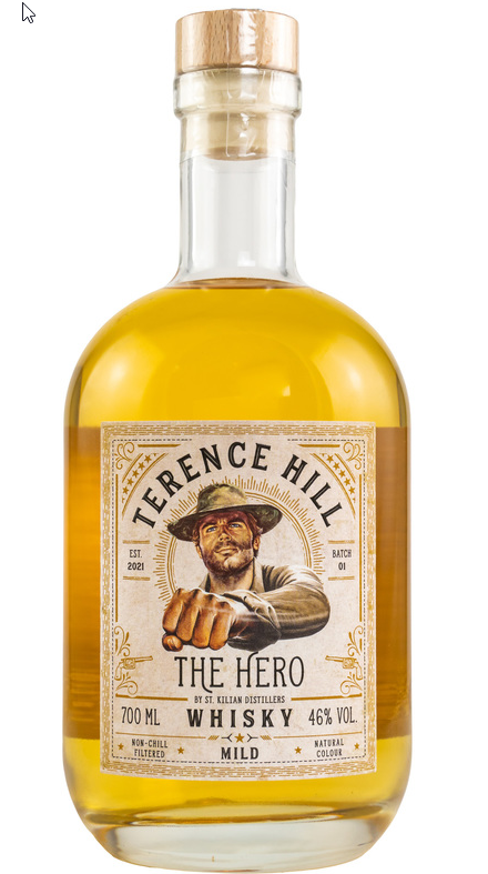 Terence Hill The Hero Whisky 46%vol. 0,7l