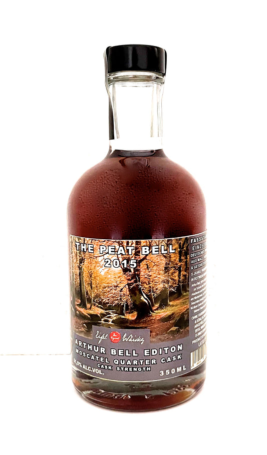 Eifel Malt Whisky "The Peat Bell" - Fassstärke - 51,5%vol., 0,35l